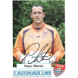 Autogramm Fussball | KFC Uerdingen 05 | 2002 | Peter MARTIN