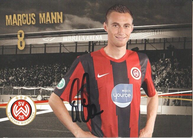 Autogramm Fussball | SV Wehen Wiesbaden | 2011 | Marcus MANN