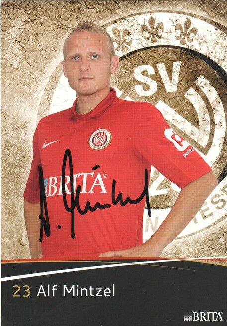 Autogramm Fussball | SV Wehen Wiesbaden | 2012 | Alf MINTZEL