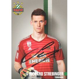Autogramm Fussball | SK Rapid Wien | 2018 | Richard STREBINGER