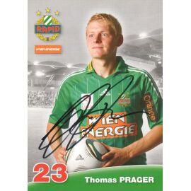 Autogramm Fussball | SK Rapid Wien | 2012 | Thomas PRAGER