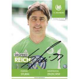 Autogramm Fussball | VfL Wolfsburg | 2010er TM | Siegfried REICH