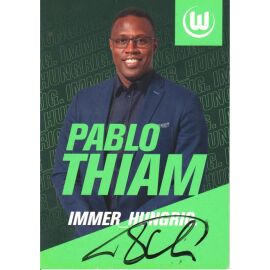Autogramm Fussball | VfL Wolfsburg | 2019 | Pablo THIAM