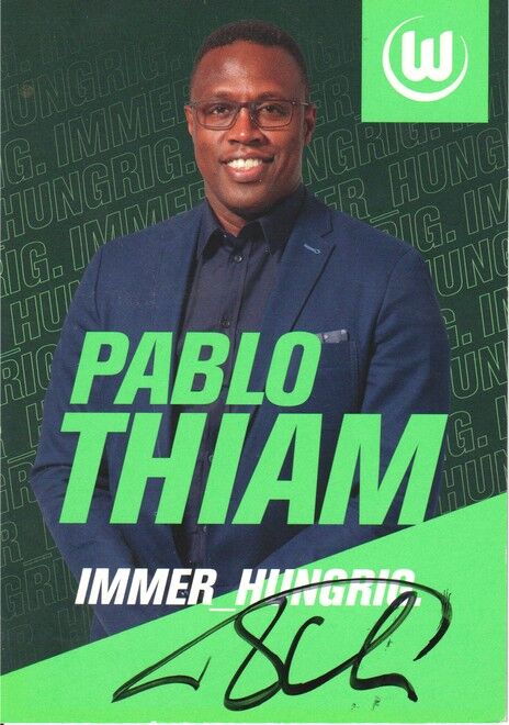 Autogramm Fussball | VfL Wolfsburg | 2019 | Pablo THIAM