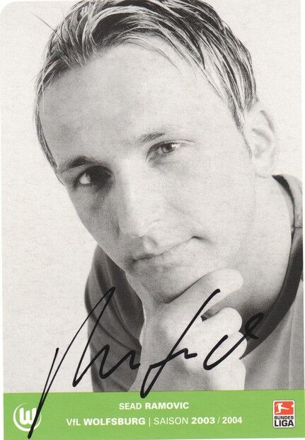 Autogramm Fussball | VfL Wolfsburg | 2003 | Sead RAMOVIC
