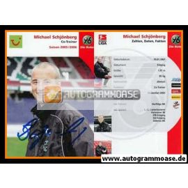 Autogramm Fussball | Hannover 96 | 2005 | Michael SCHJÖNBERG