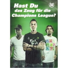 Autogramm Fussball | VfL Wolfsburg | 2009 | Diego BENAGLIO (Champions League)