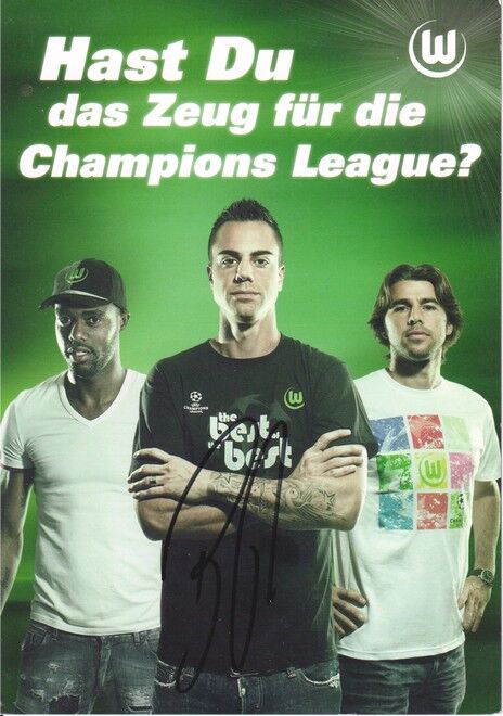 Autogramm Fussball | VfL Wolfsburg | 2009 | Diego BENAGLIO (Champions League)