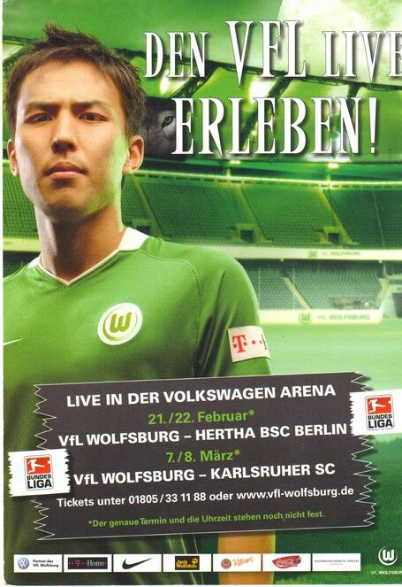 Autogramm Fussball | VfL Wolfsburg | 2008 | Christian GENTNER (Spiel PSG)