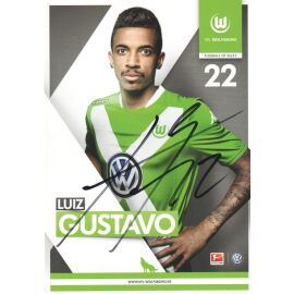 Autogramm Fussball | VfL Wolfsburg | 2014 | Luiz GUSTAVO