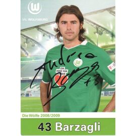 Autogramm Fussball | VfL Wolfsburg | 2008 | Andrea BARZAGLI