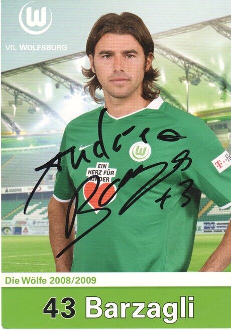 Autogramm Fussball | VfL Wolfsburg | 2008 | Andrea BARZAGLI