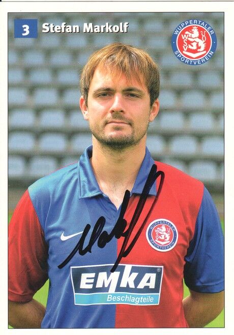 Autogramm Fussball | Wuppertaler SV | 2008 | Stefan MARKOLF