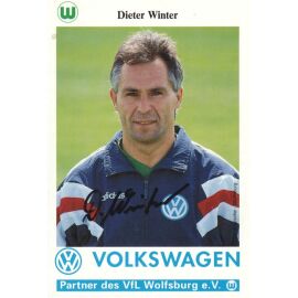 Autogramm Fussball | VfL Wolfsburg | 1993 | Dieter WINTER