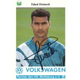 Autogramm Fussball | VfL Wolfsburg | 1993 | Fahed DERMECH
