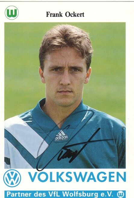 Autogramm Fussball | VfL Wolfsburg | 1993 | Frank OCKERT