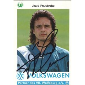 Autogramm Fussball | VfL Wolfsburg | 1993 | Jacek FRACKIEWICZ