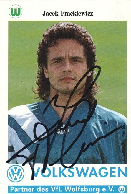 Autogramm Fussball | VfL Wolfsburg | 1993 | Jacek FRACKIEWICZ