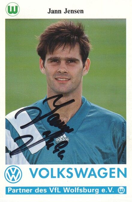 Autogramm Fussball | VfL Wolfsburg | 1993 | Jann JENSEN