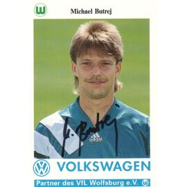 Autogramm Fussball | VfL Wolfsburg | 1993 | Michael BUTREJ