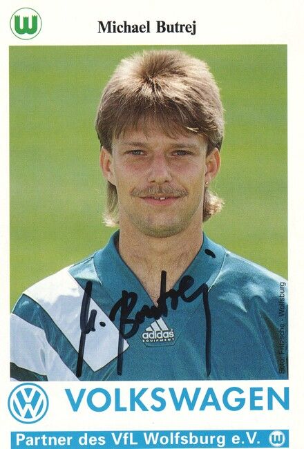 Autogramm Fussball | VfL Wolfsburg | 1993 | Michael BUTREJ