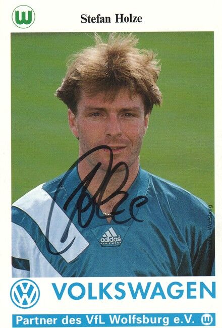 Autogramm Fussball | VfL Wolfsburg | 1993 | Stefan HOLZE