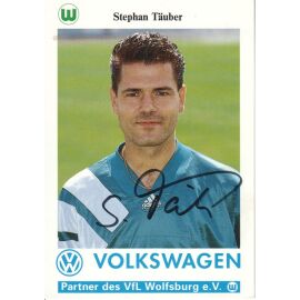 Autogramm Fussball | VfL Wolfsburg | 1993 | Stephan TÄÜBER