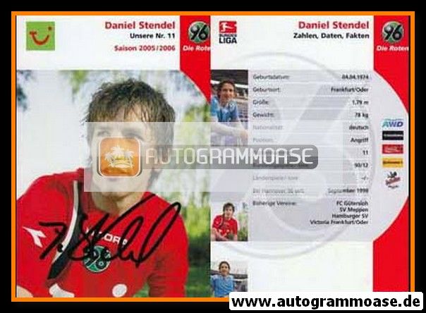 Autogramm Fussball | Hannover 96 | 2005 | Daniel STENDEL