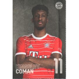 Autogramm Fussball | FC Bayern München | 2022 Druck | Kingsley COMAN