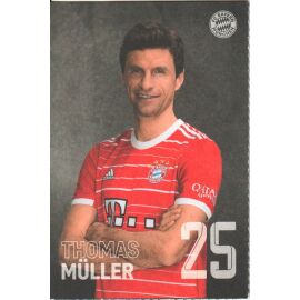 Autogramm Fussball | FC Bayern München | 2022 Druck | Thomas MÜLLER