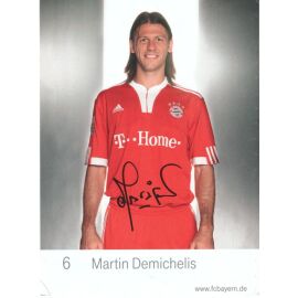 Autogramm Fussball | FC Bayern München | 2009 Druck | Martin DEMICHELIS