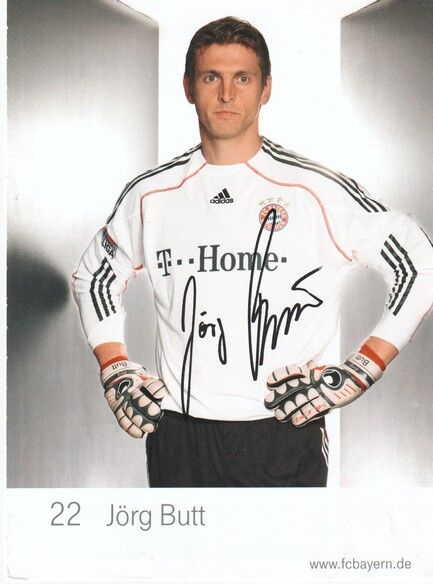 Autogramm Fussball | FC Bayern München | 2009 Druck | Jörg BUTT