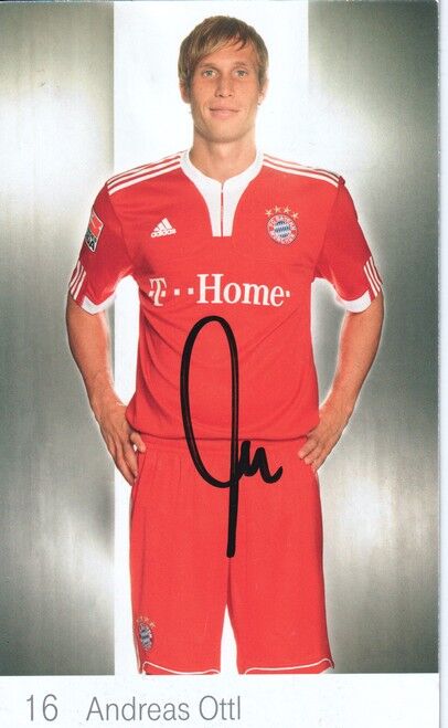 Autogramm Fussball | FC Bayern München | 2009 | Andreas OTTL