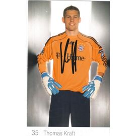 Autogramm Fussball | FC Bayern München | 2009 | Thomas KRAFT