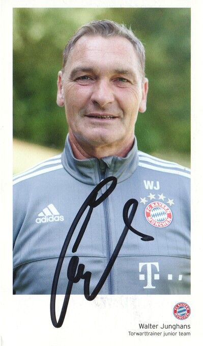 Autogramm Fussball | FC Bayern München | 2015 | Walter JUNGHANS