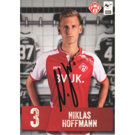 Autogramm Fussball | Würzburger Kickers | 2021 | Niklas HOFFMANN