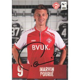 Autogramm Fussball | Würzburger Kickers | 2021 | Marvin POURIE