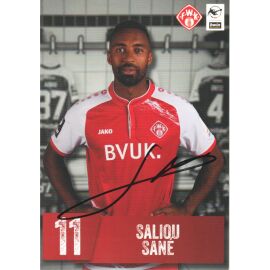 Autogramm Fussball | Würzburger Kickers | 2021 | Saliou SANE