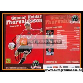 Autogramm Fussball | Hannover 96 | 2006 | Gunnar Heidar THORVALDSSON