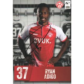 Autogramm Fussball | Würzburger Kickers | 2021 | Ryan ADIGO