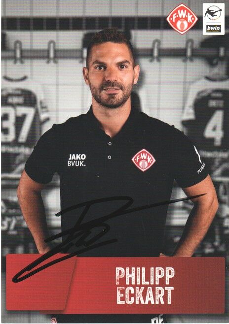 Autogramm Fussball | Würzburger Kickers | 2021 | Philipp ECKART