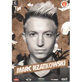 Autogramm Fussball | FC St. Pauli | 2014 | Marc RZATKOWSKI