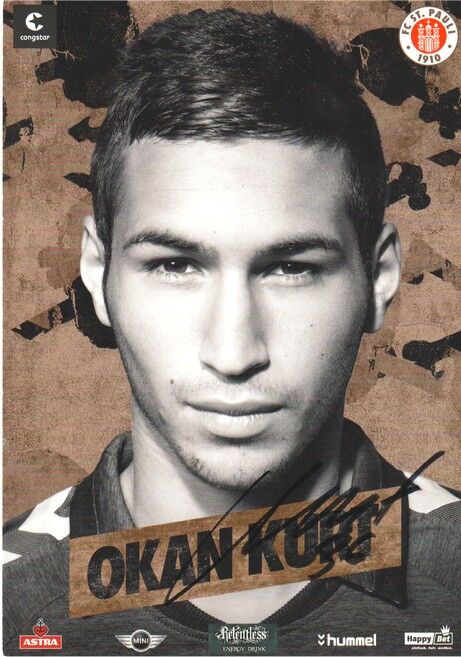 Autogramm Fussball | FC St. Pauli | 2014 | Okan KURT