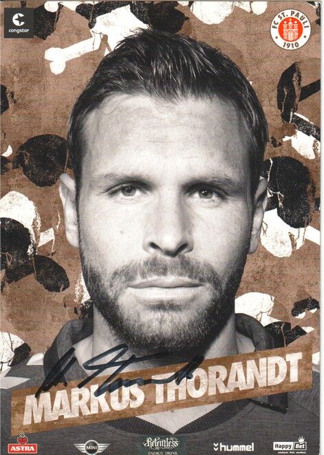 Autogramm Fussball | FC St. Pauli | 2014 | Markus THORANDT