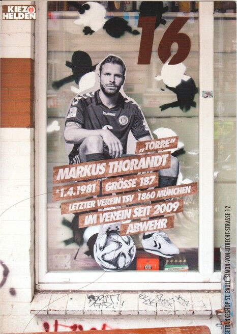 Autogramm Fussball | FC St. Pauli | 2014 | Markus THORANDT