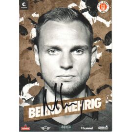 Autogramm Fussball | FC St. Pauli | 2014 | Bernd NEHRIG