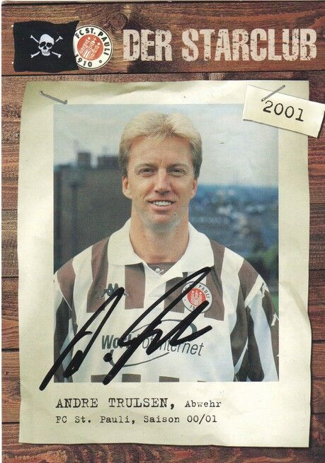 Autogramm Fussball | FC St. Pauli | 2000 | Andre TRULSEN