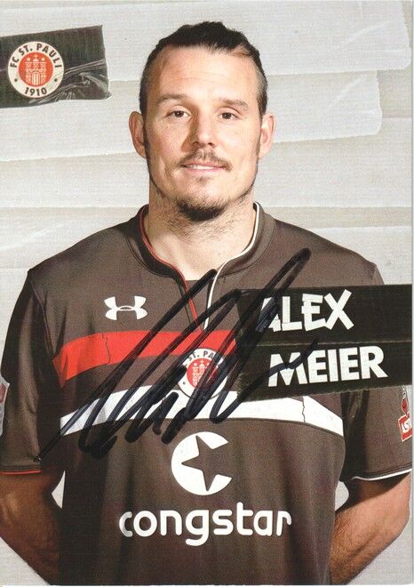 Autogramm Fussball | FC St. Pauli | 2018 | Alexander MEIER