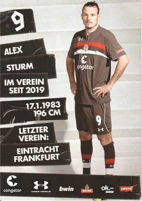 Autogramm Fussball | FC St. Pauli | 2018 | Alexander MEIER