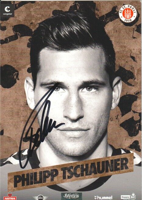Autogramm Fussball | FC St. Pauli | 2014 | Philipp TSCHAUNER